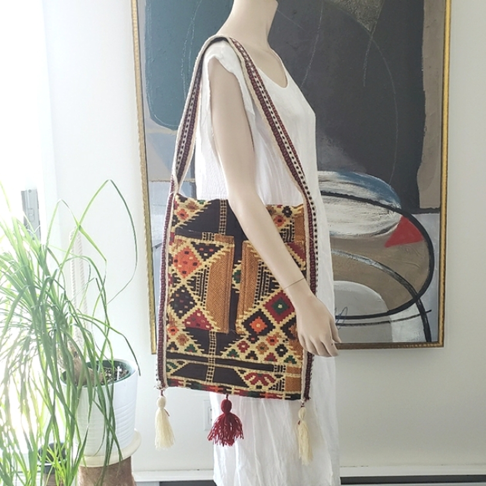 Kilim Style Messenger Bag
